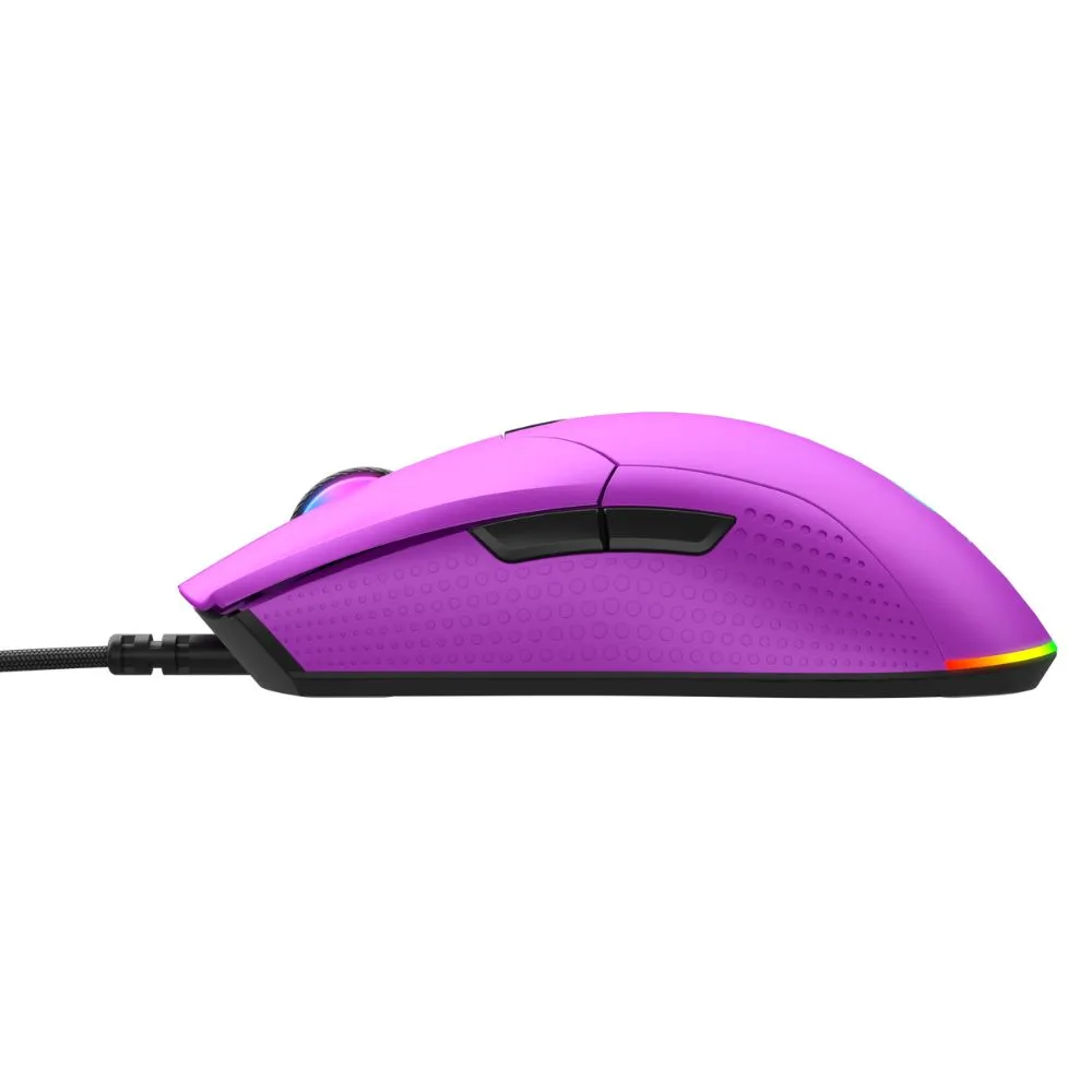  	Mouse Gamer Vsg Aurora Púrpura Austral